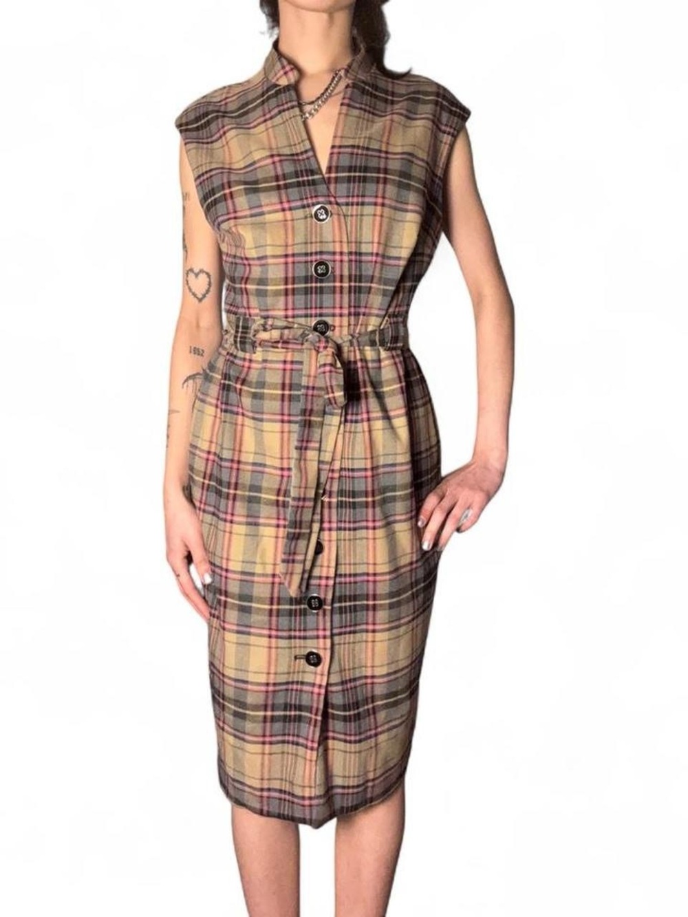 Plaid Midi Dress by Style & Co.